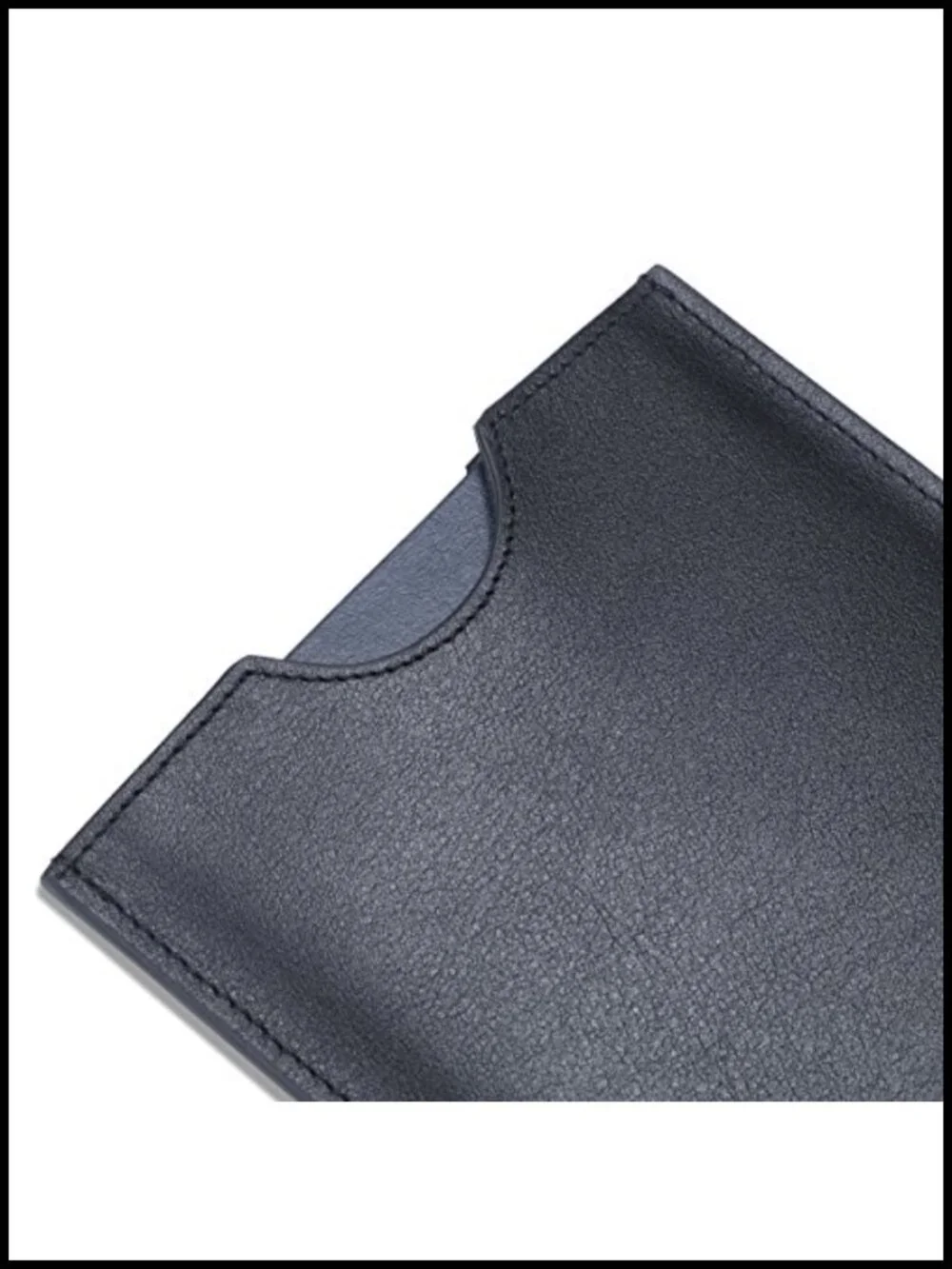 Italian Full-Grain Calfskin Leather Passport Sleeve | RFID Blocking Travel